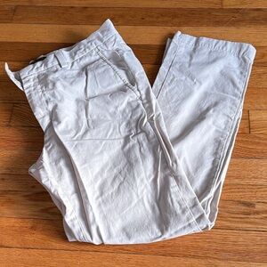 Banana Republic Men's Cream Chinos
